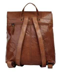 Spikes & Sparrow Damen Rucksack in cognac