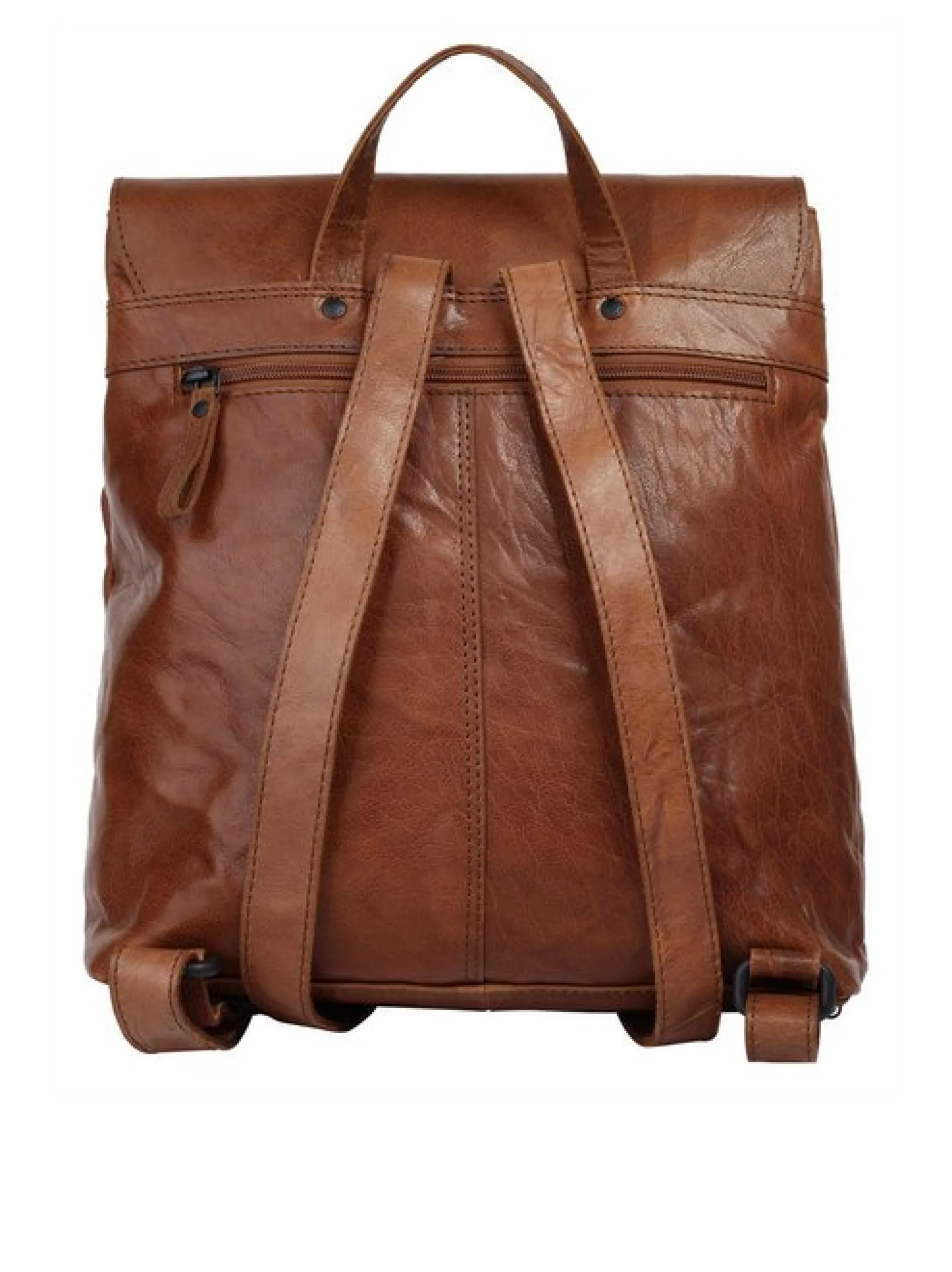 Spikes & Sparrow Damen Rucksack in cognac