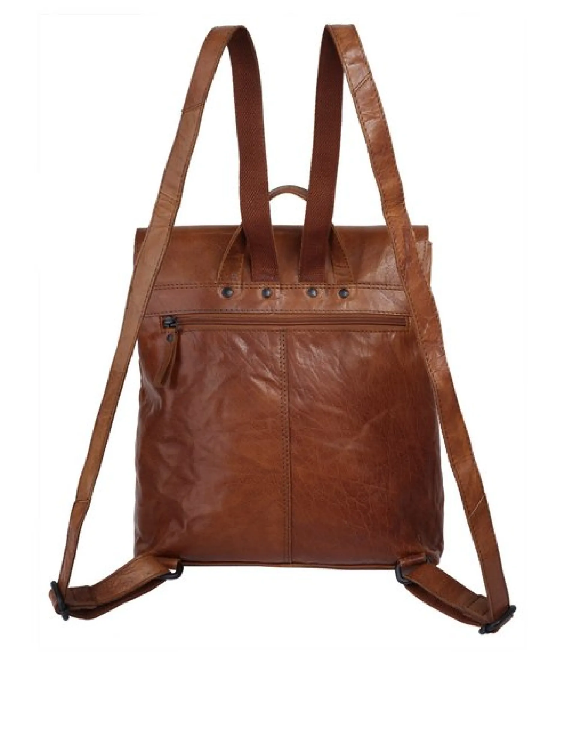 Spikes & Sparrow Damen Rucksack in cognac