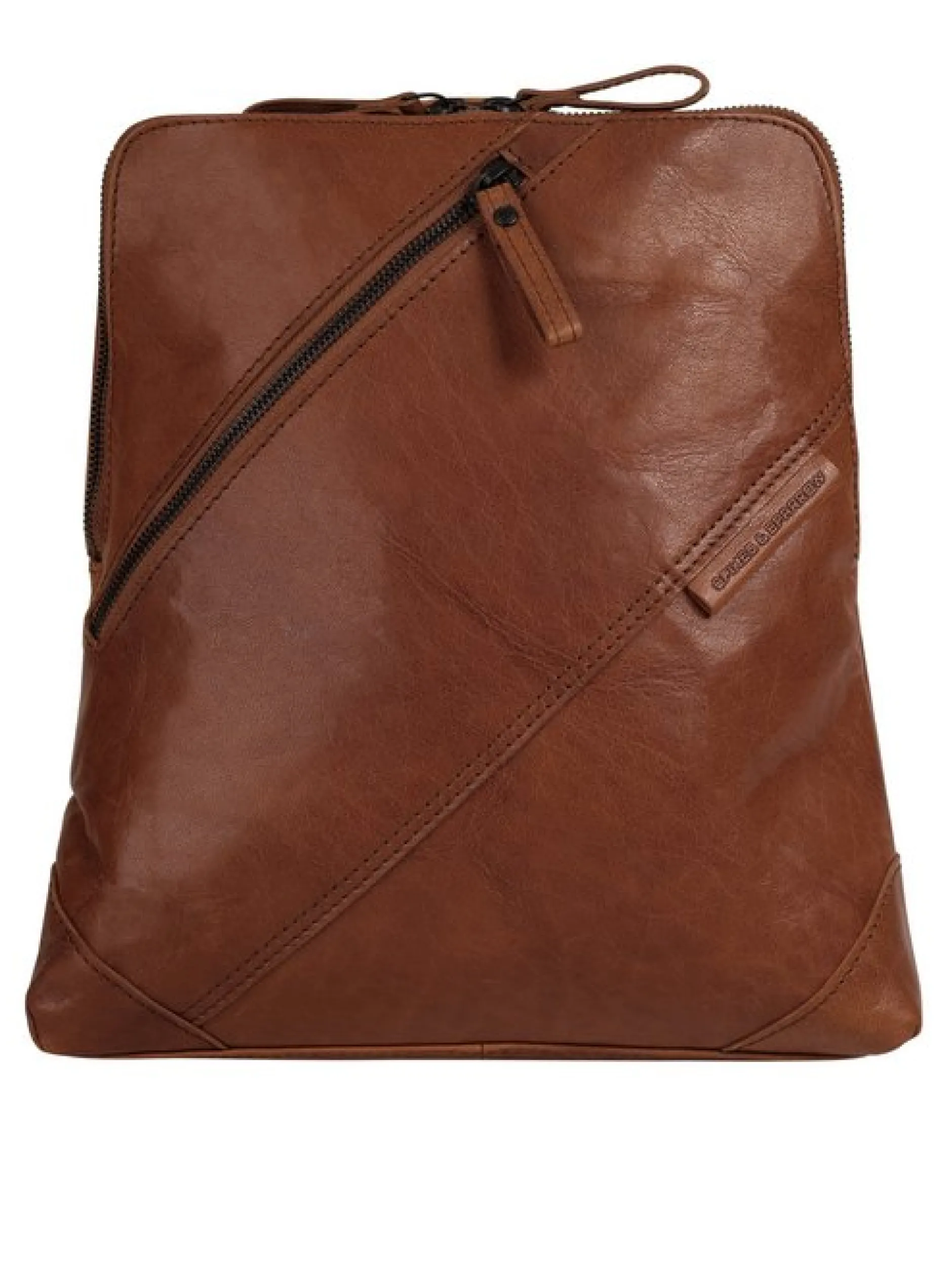 Spikes & Sparrow Damen Rucksack in cognac