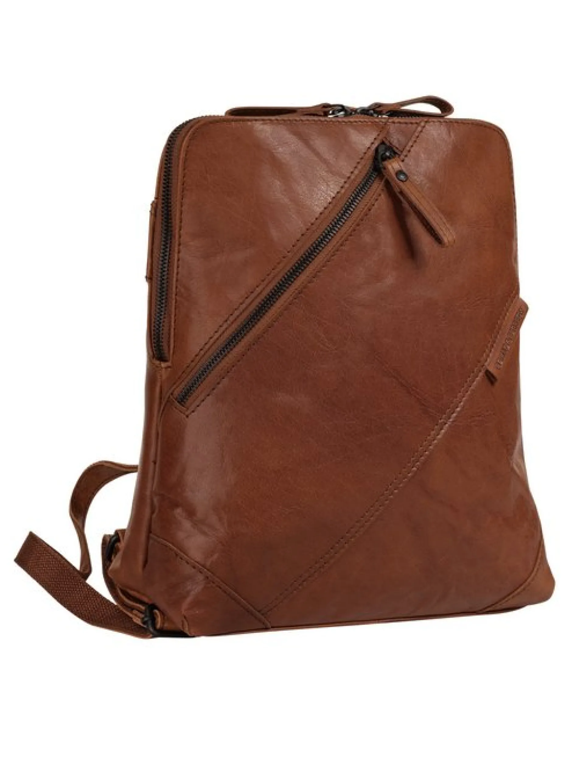 Spikes & Sparrow Damen Rucksack in cognac