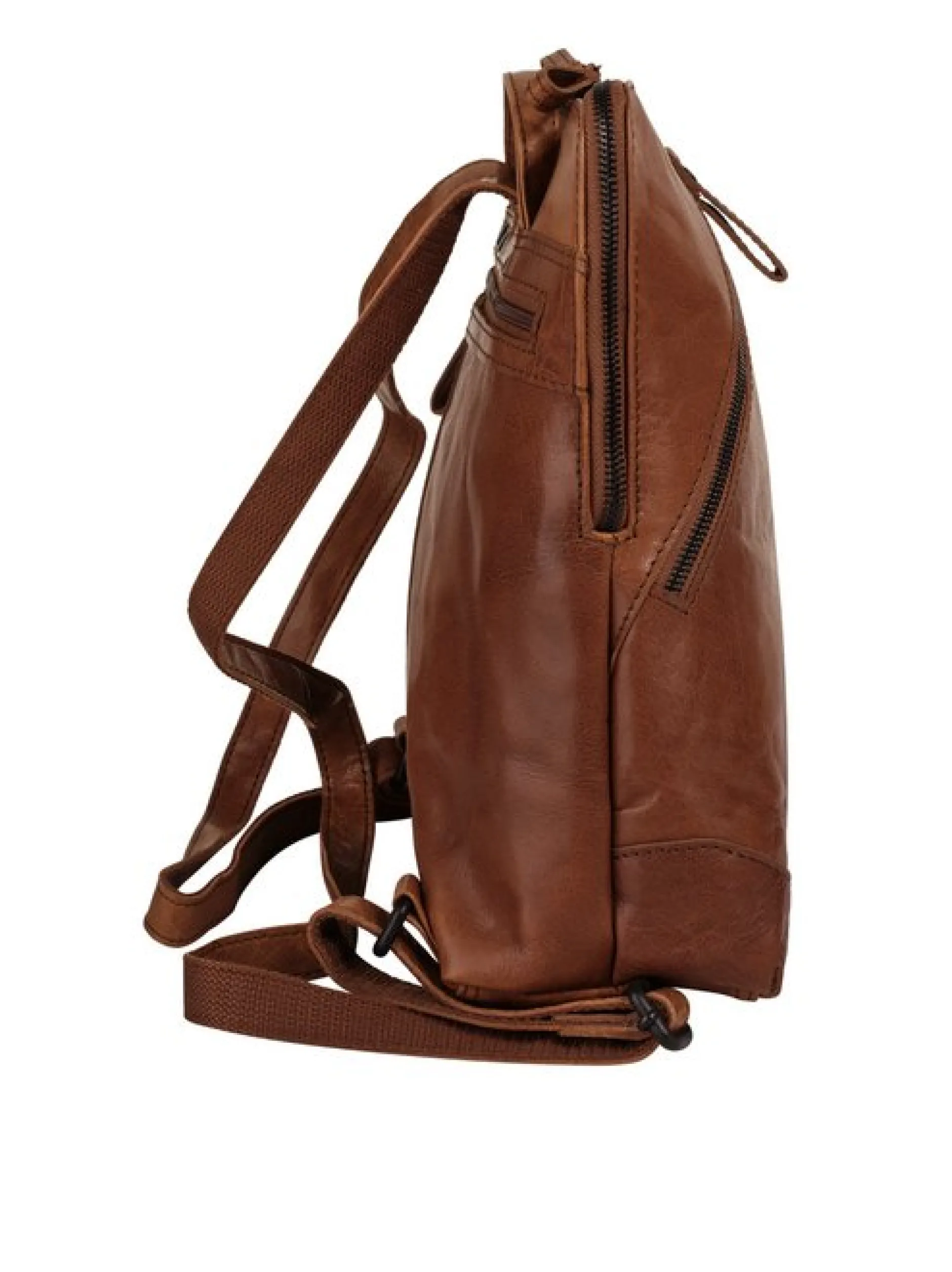 Spikes & Sparrow Damen Rucksack in cognac