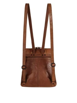 Spikes & Sparrow Damen Rucksack in cognac