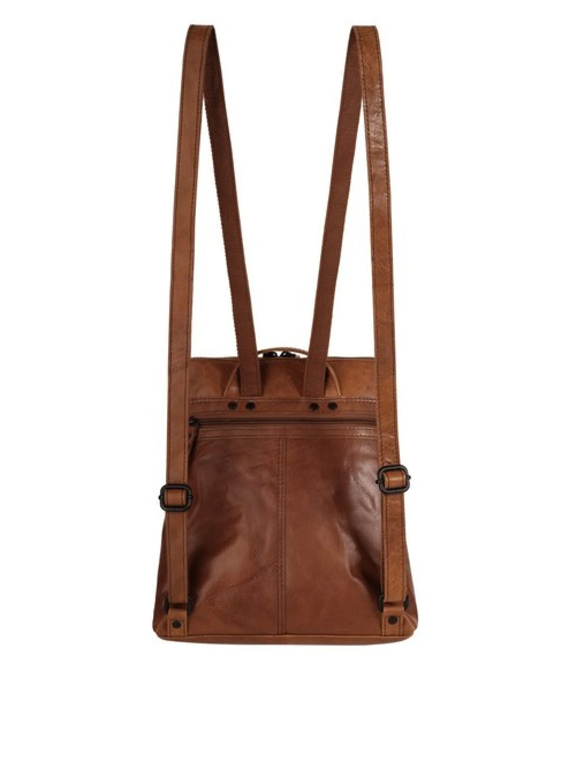 Spikes & Sparrow Damen Rucksack in cognac