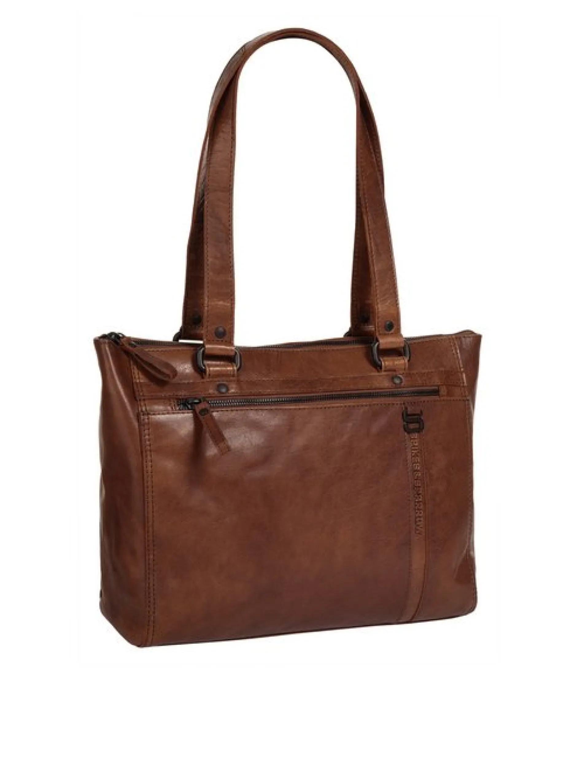 Spikes & Sparrow Damen Shopper in cognac