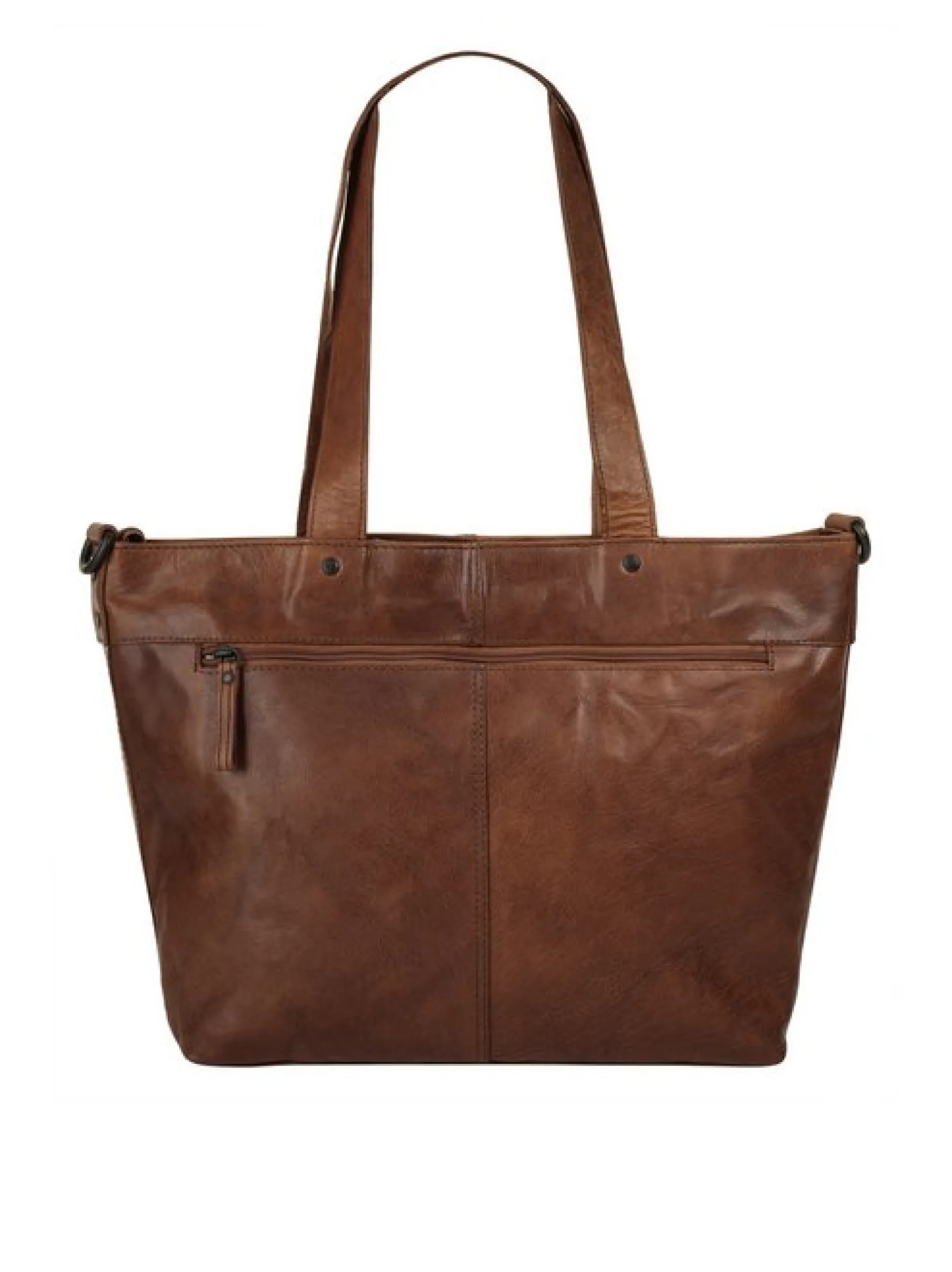 Spikes & Sparrow Damen Shopper in cognac