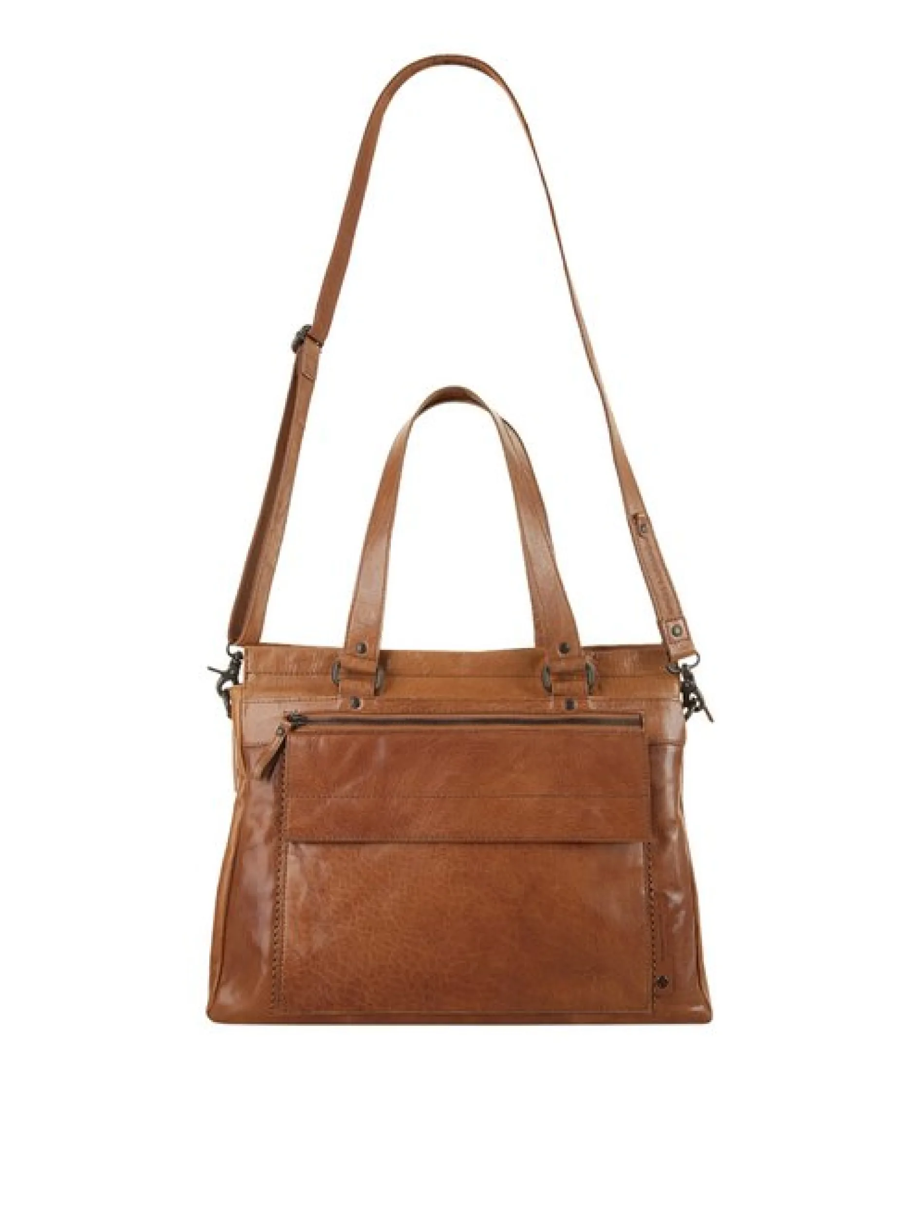 Spikes & Sparrow Damen Shopper in cognac