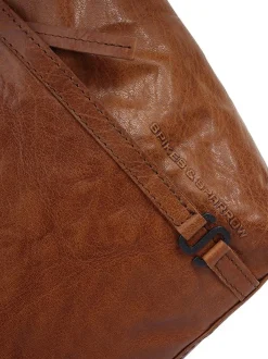 Spikes & Sparrow Damen Umhängetasche in cognac