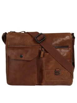 Spikes & Sparrow Damen Umhängetasche in cognac