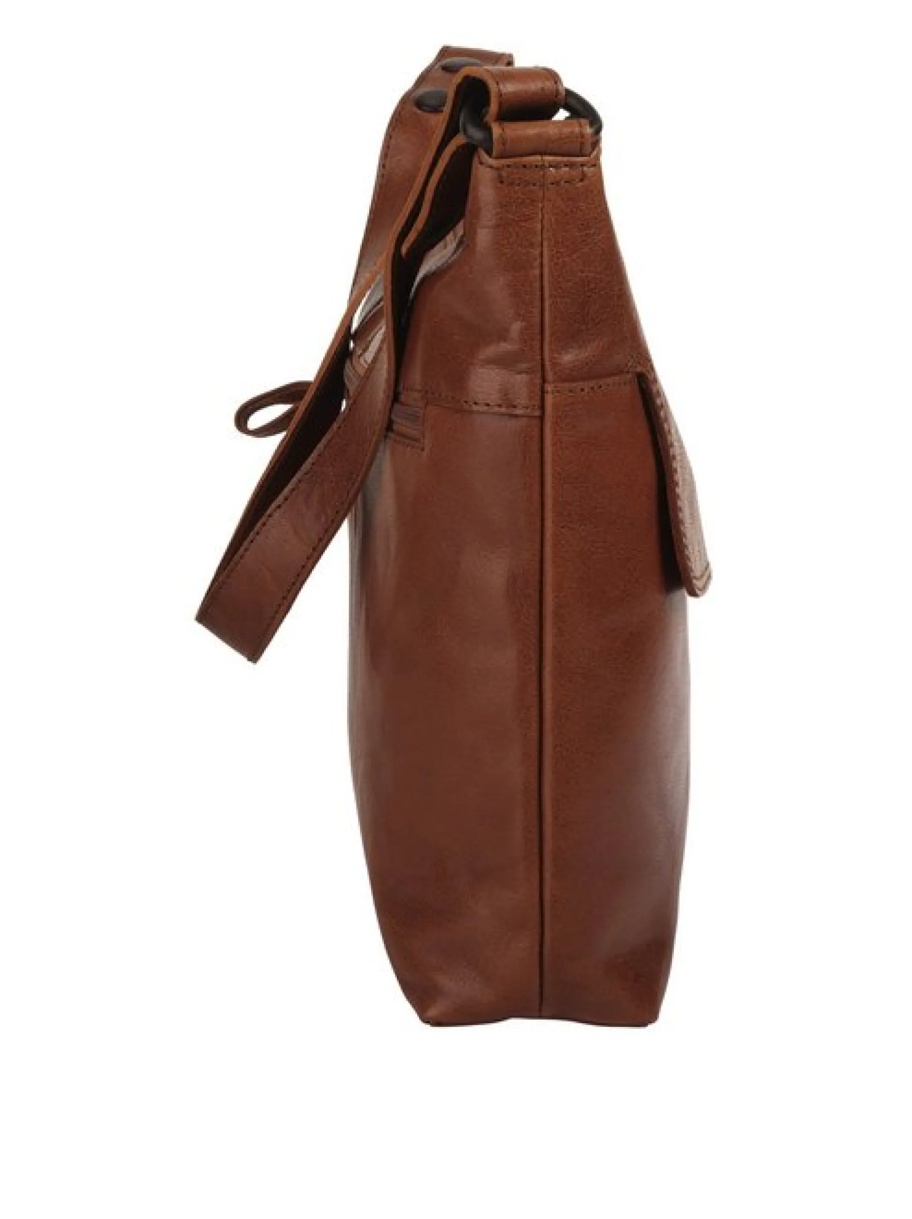 Spikes & Sparrow Damen Umhängetasche in cognac