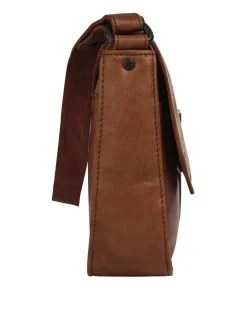 Spikes & Sparrow Damen Umhängetasche in cognac