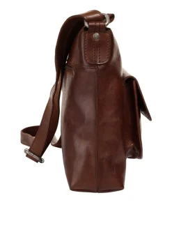Spikes & Sparrow Damen Umhängetasche in cognac
