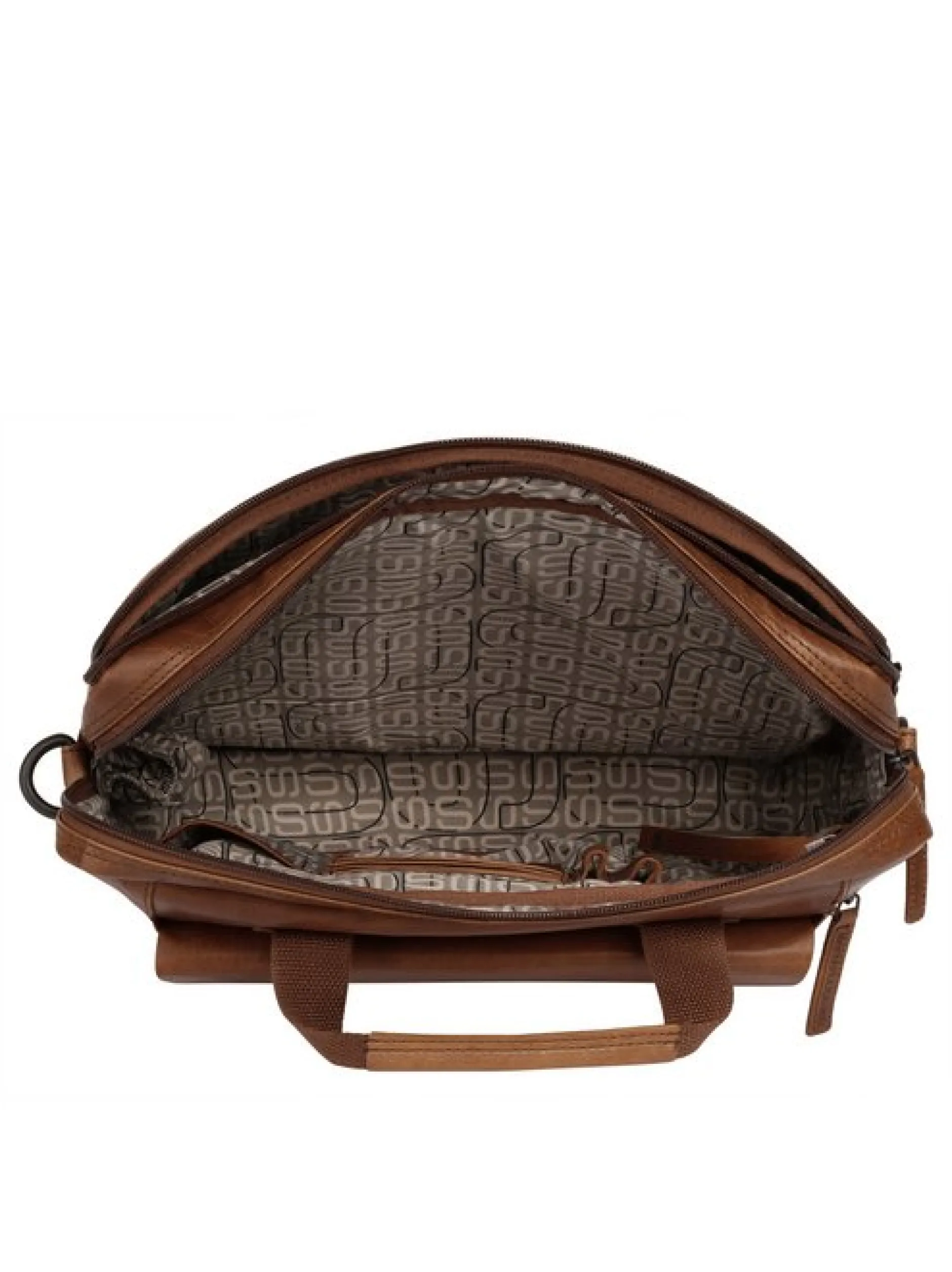Spikes & Sparrow Unisex Aktentasche in cognac