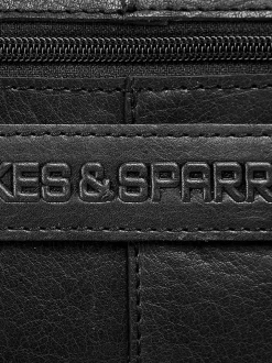Spikes & Sparrow Unisex Aktentasche in schwarz