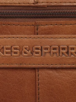 Spikes & Sparrow Unisex Aktentasche in cognac