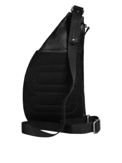 Spikes & Sparrow Unisex Crossover Bag in schwarz