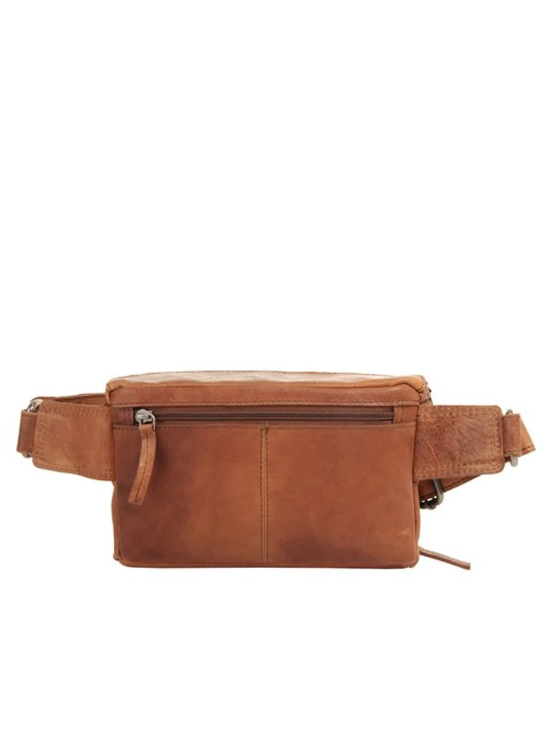 Spikes & Sparrow Unisex Gürteltasche in cognac