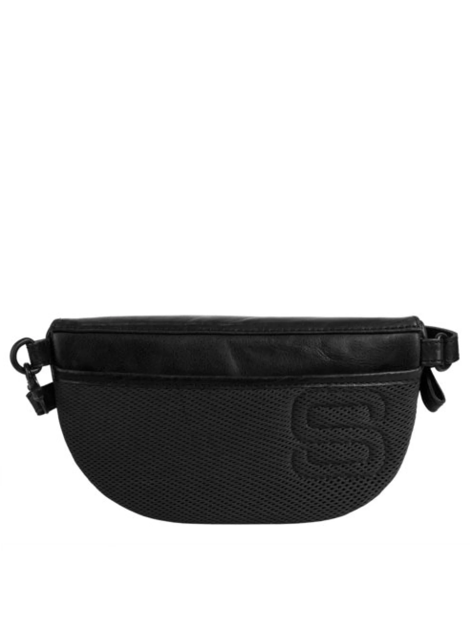 Spikes & Sparrow Unisex Gürteltasche in schwarz