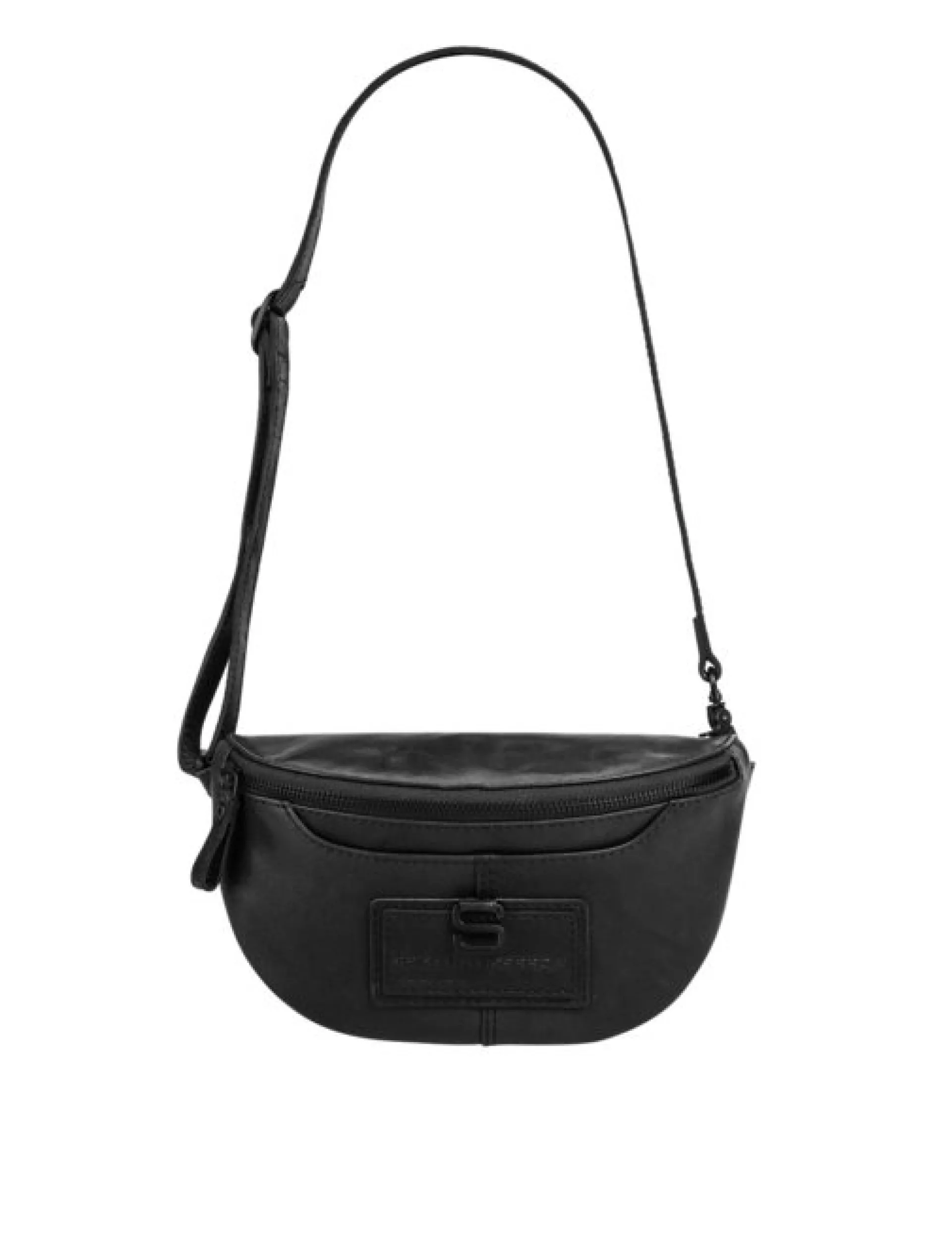 Spikes & Sparrow Unisex Gürteltasche in schwarz