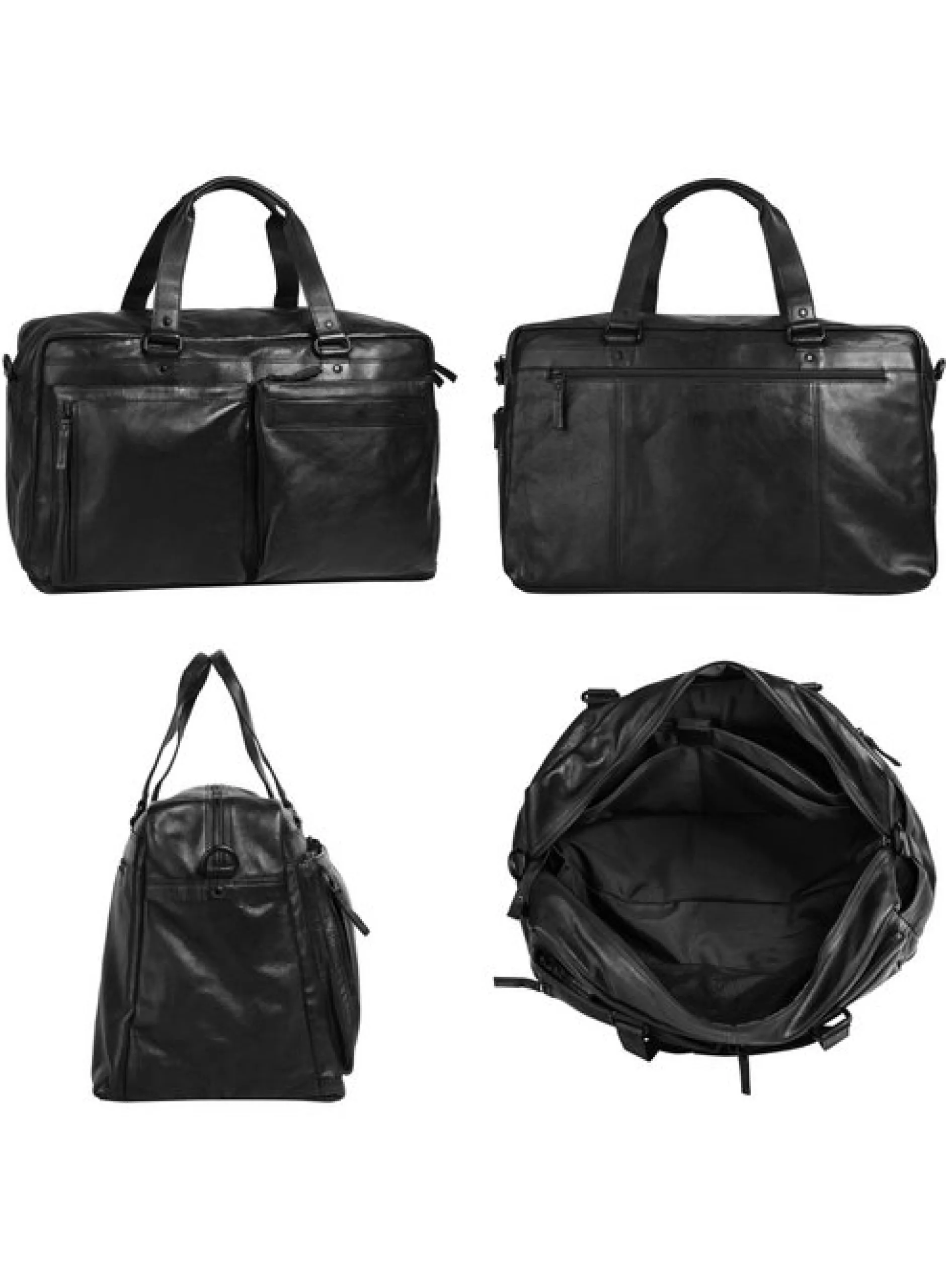 Spikes & Sparrow Unisex Reisetasche in schwarz