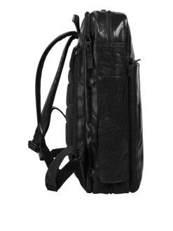 Spikes & Sparrow Unisex Rucksack in schwarz