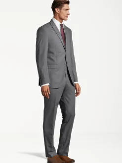 Steffen Klein Herren Anzug - Slim Fit in grau