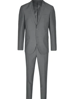 Steffen Klein Herren Anzug - Slim Fit in grau