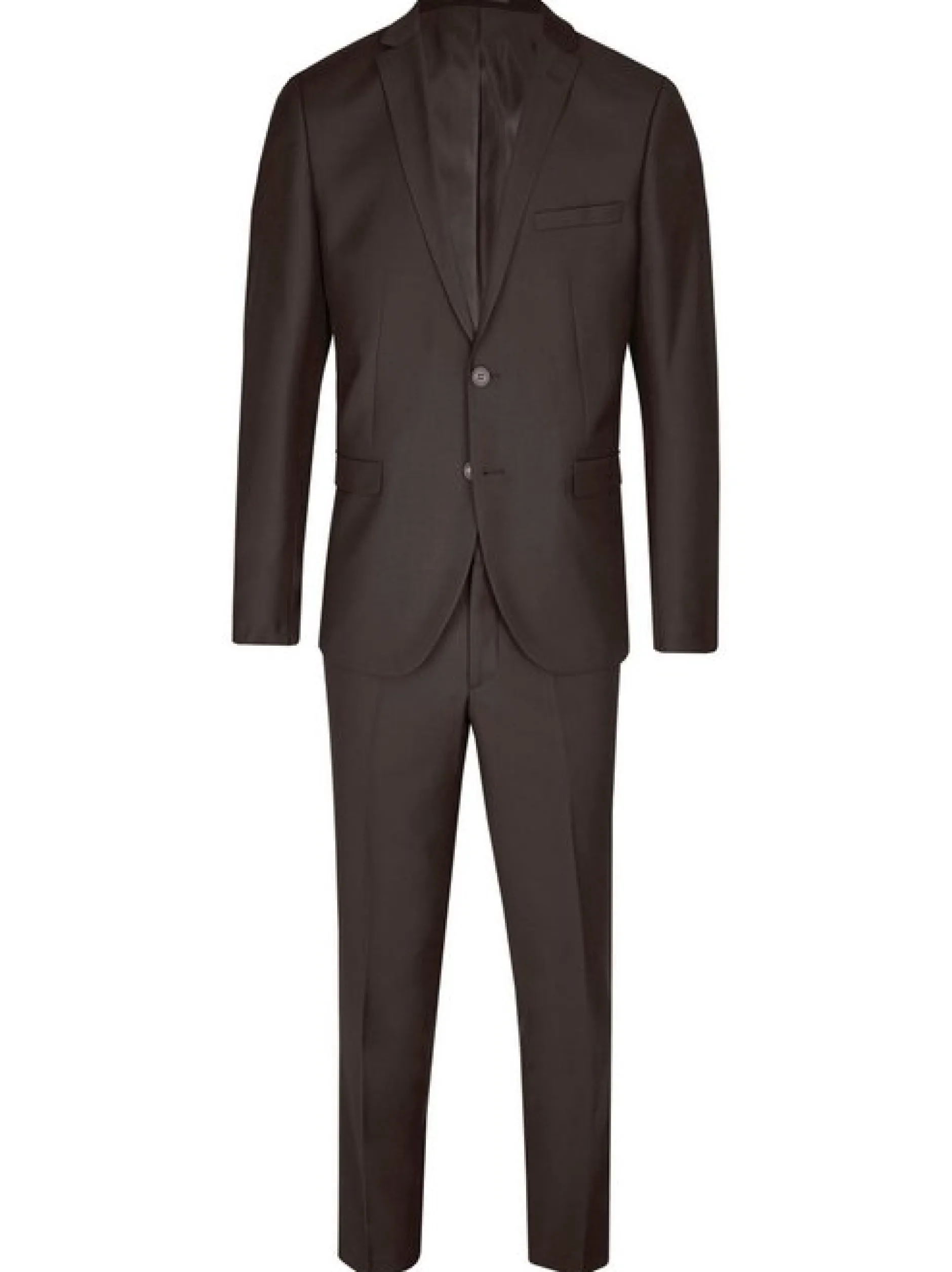 Steffen Klein Herren Anzug - Slim Fit in braun