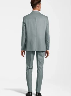 Steffen Klein Herren Anzug - Slim Fit in grün