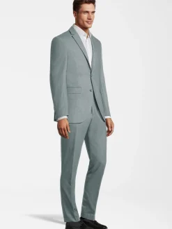 Steffen Klein Herren Anzug - Slim Fit in grün