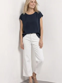 Street One Damen Blusenshirt in marine