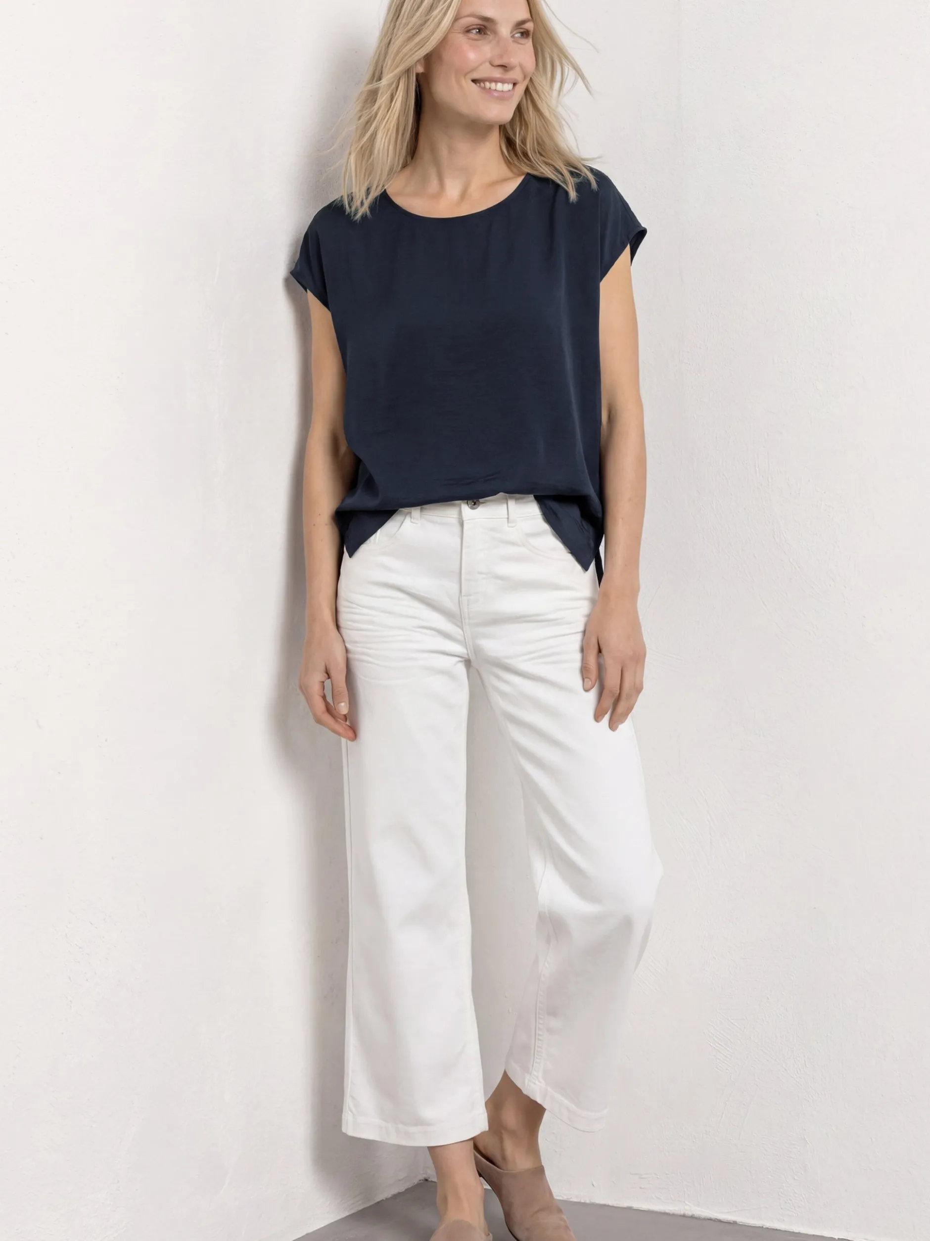 Street One Damen Blusenshirt in marine