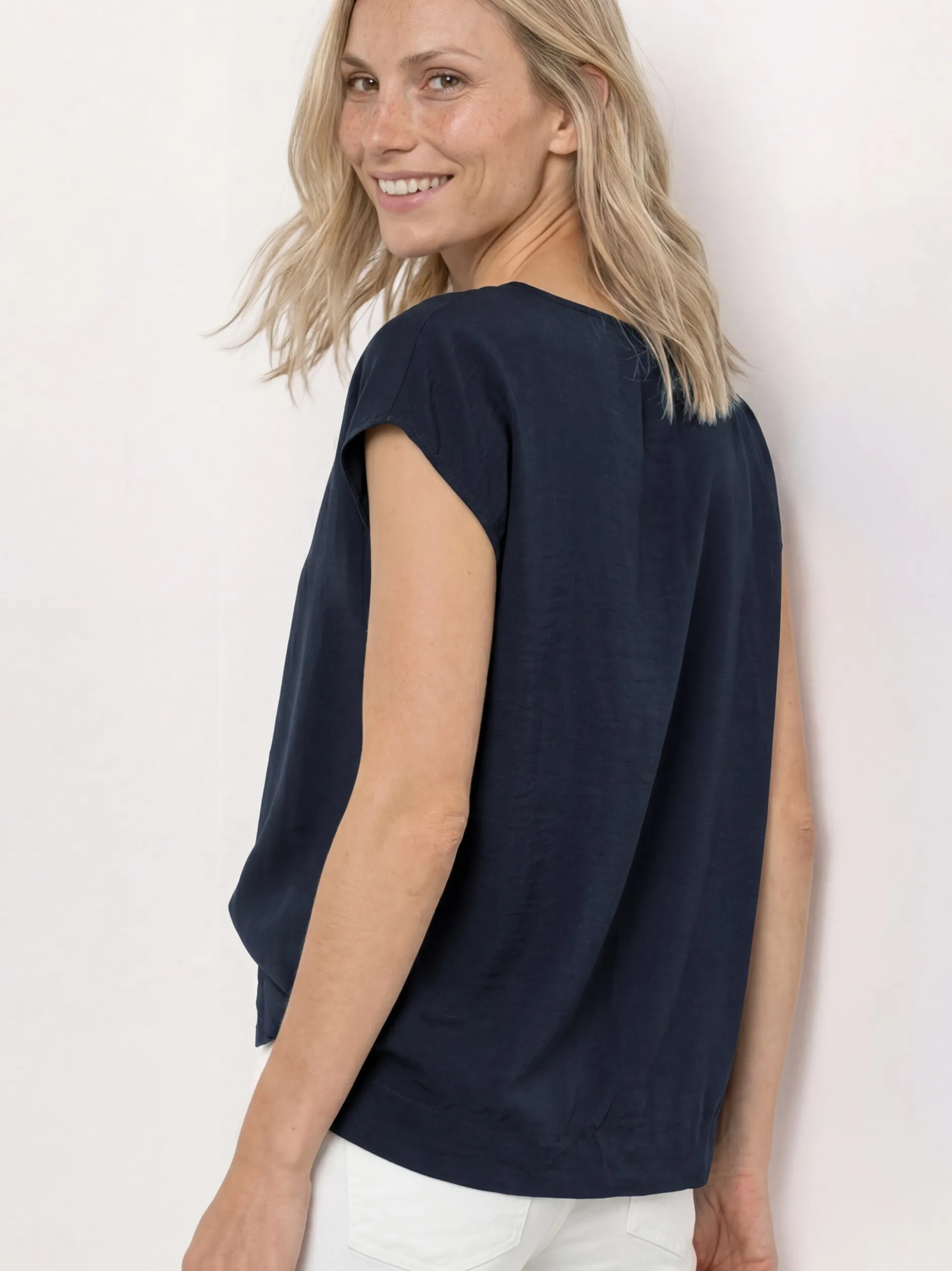 Street One Damen Blusenshirt in marine