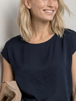 Street One Damen Blusenshirt in marine