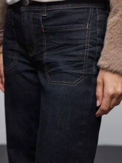 Street One Damen Jeans in rinsed - Länge: lang