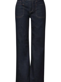 Street One Damen Jeans in rinsed - Länge: lang