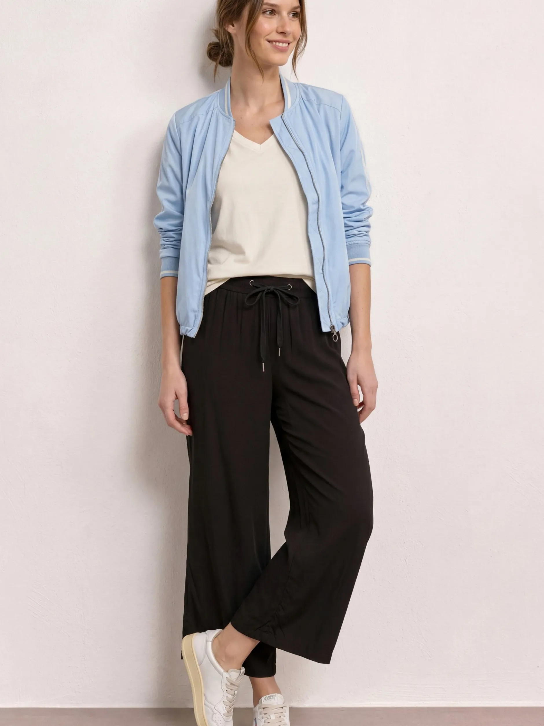 Street One Damen Schlupfhose in schwarz