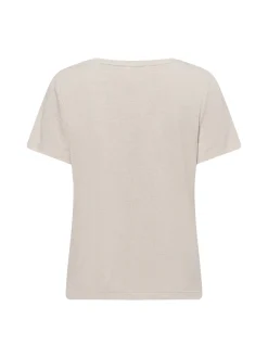 Street One Damen T-Shirt in sand - Ausschnitt: Rundhals