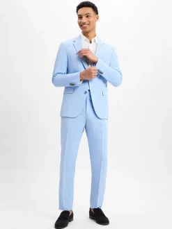 Strellson Herren Baukasten-Hose - Melwin in hellblau