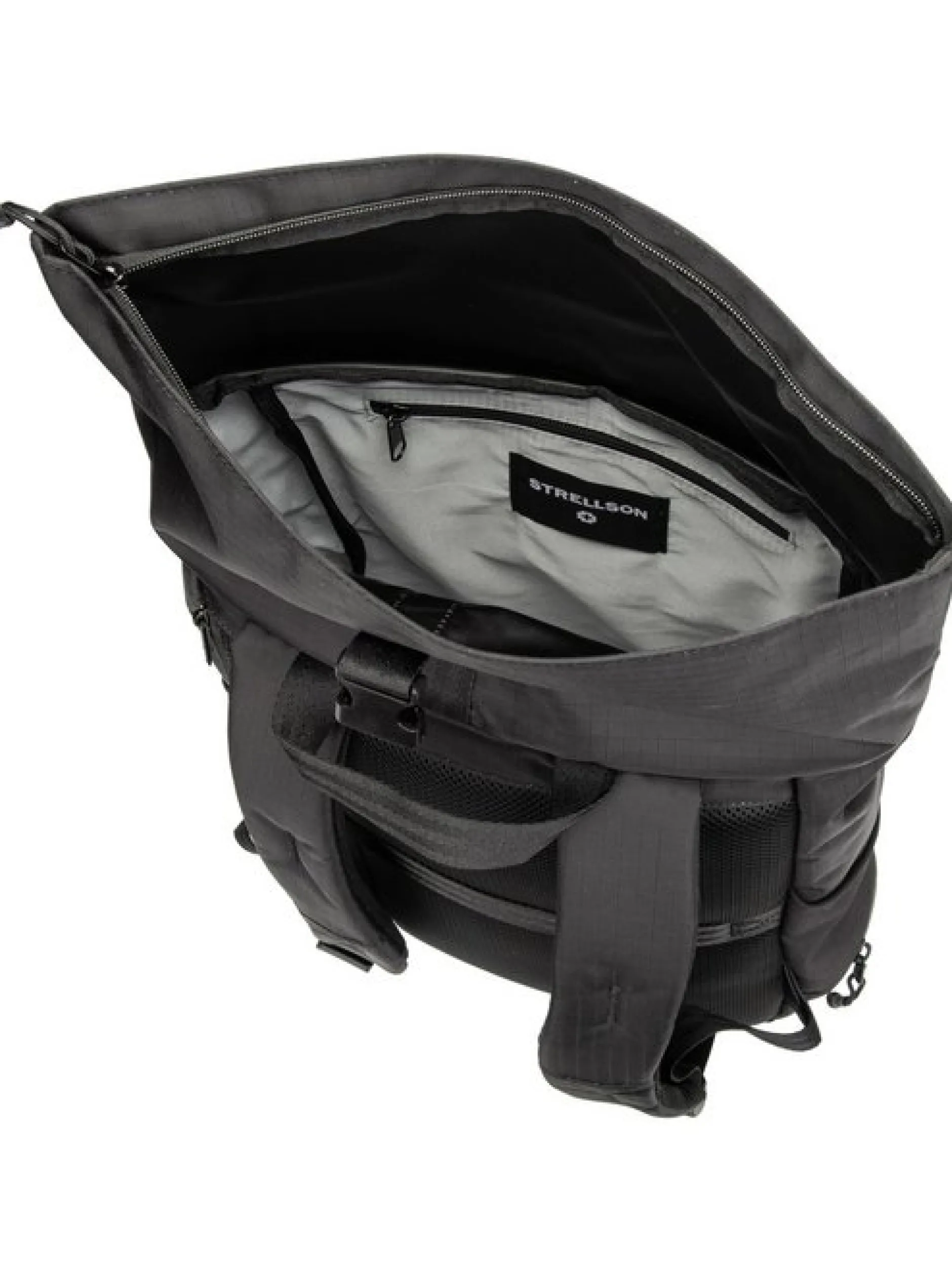 Strellson Herren Rucksack - New Ham Eddie MVF in schwarz