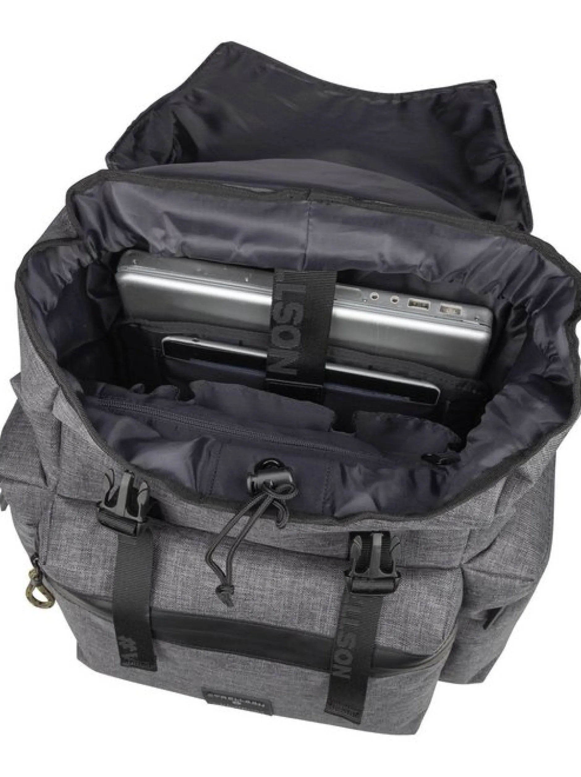 Strellson Unisex Rucksack - Northwood 2.0 Cooper LVF 1 in grau
