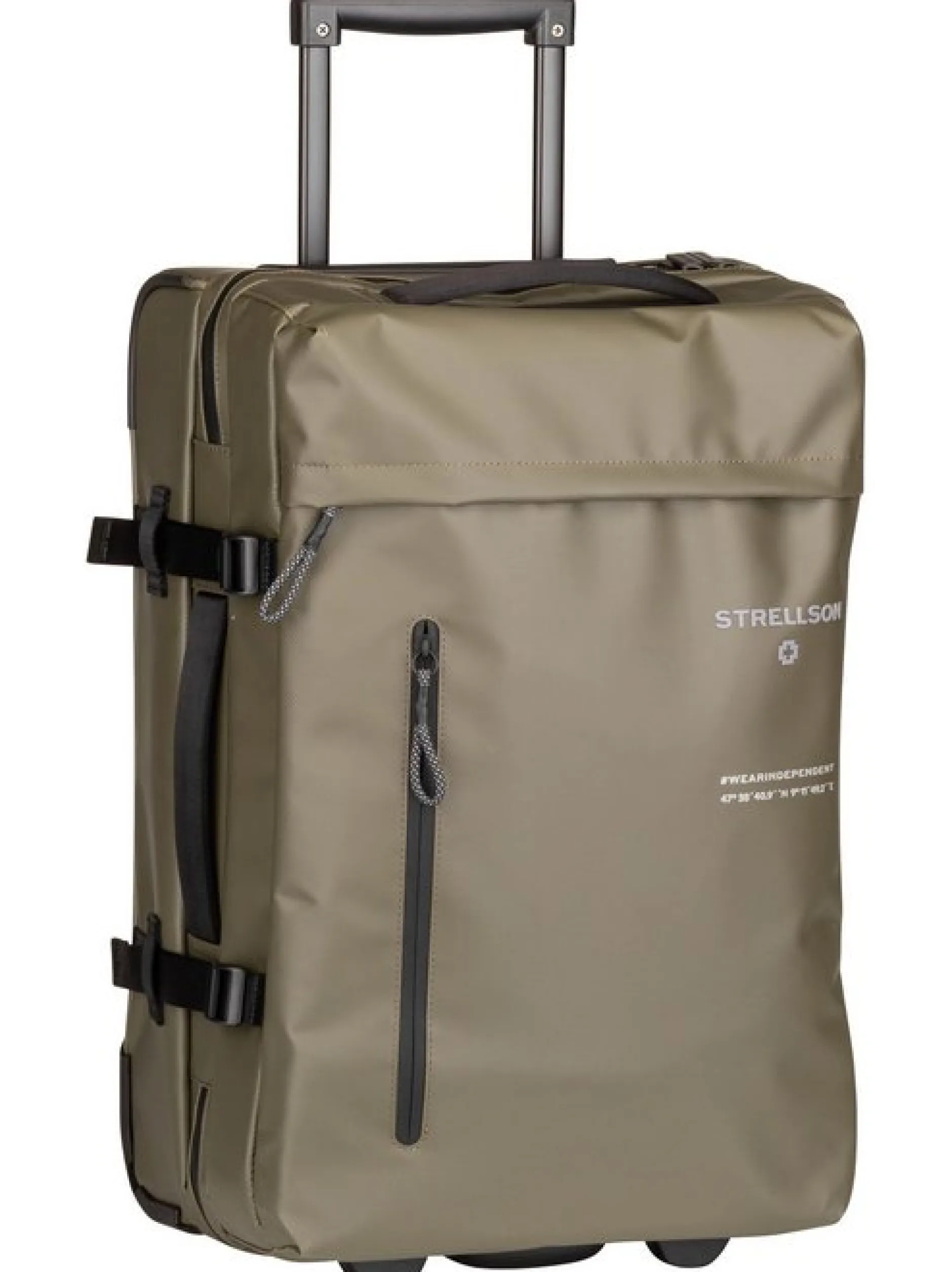 Strellson Unisex Trolley - Stockwell 2.0 C55 Trolleycase SVZ in khaki