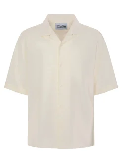 Studio Seidensticker Herren Fashion-Hemd - Regular Fit in ecru