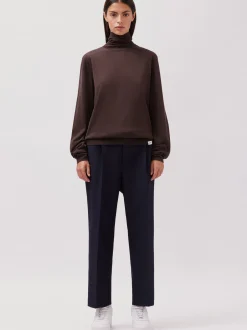 Studio Seidensticker Herren Rollkragenpullover - Regular Fit in braun