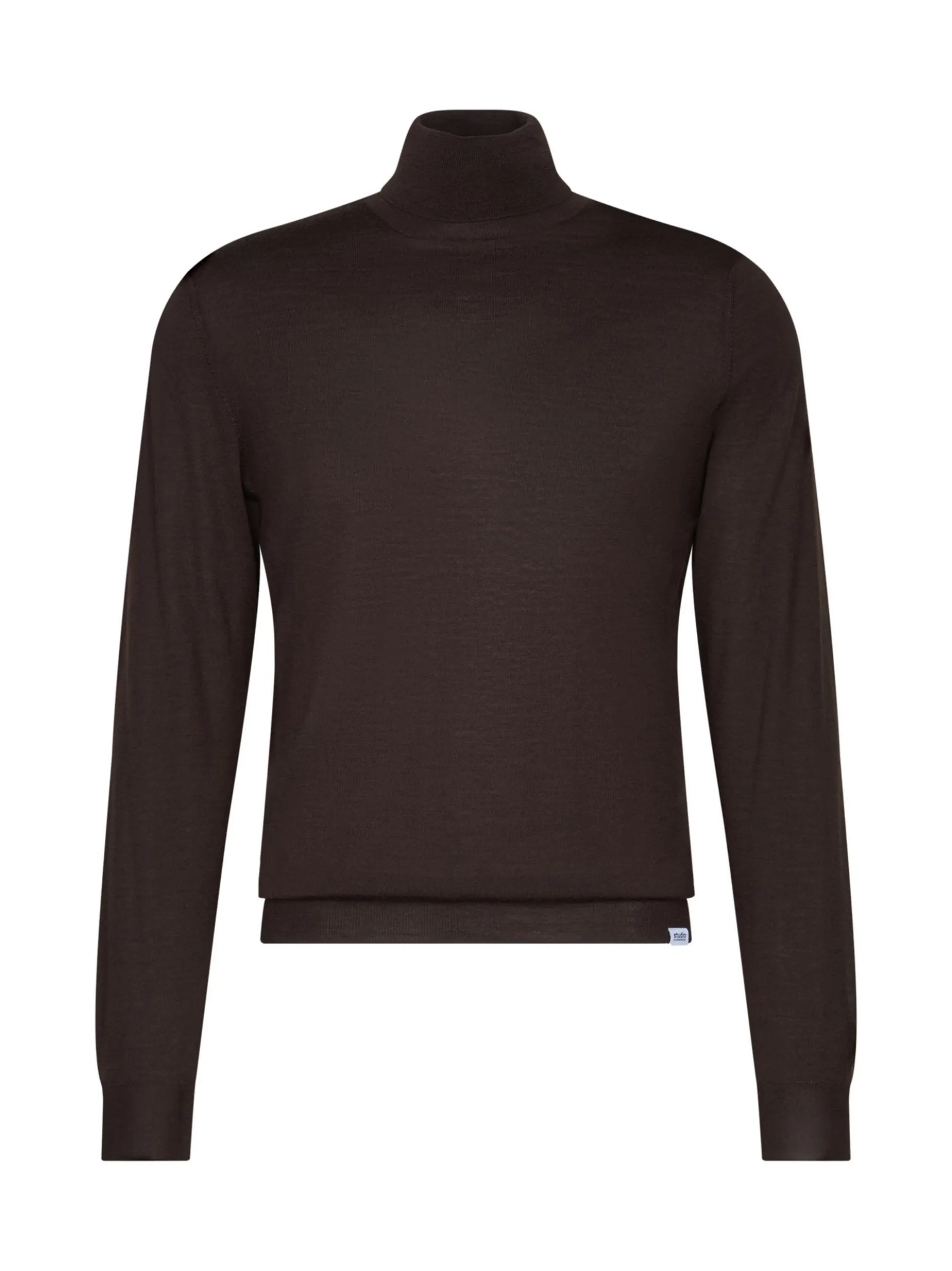 Studio Seidensticker Herren Rollkragenpullover - Regular Fit in braun