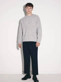 Studio Seidensticker Herren Pullover - Oversized Fit in grau