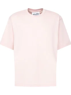 Studio Seidensticker Herren T-Shirt - Unisex - Oversized Fit in rosa
