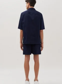 Studio Seidensticker Herren Resort Hemd - Regular Fit in blau