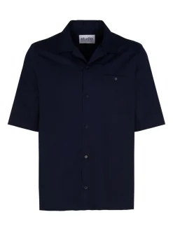 Studio Seidensticker Herren Resort Hemd - Regular Fit in blau
