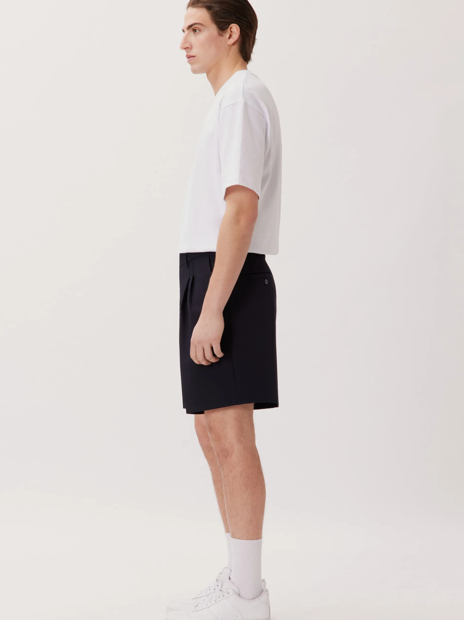 Studio Seidensticker Herren Shorts - Unisex - Regular Fit in blau